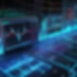 Dynamic trading environment showcasing high-frequency transactions