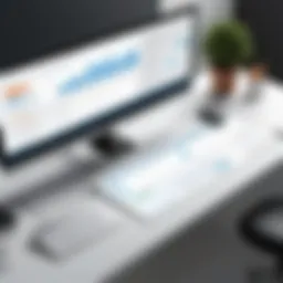 Visual representation of Office Timeline Pro features