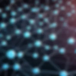 Visual representation of social network connectivity