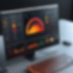 Software interface showcasing heat load calculation features