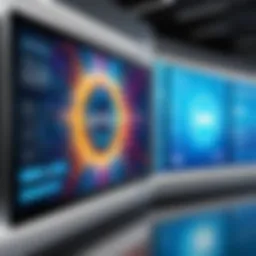 Engaging digital signage display