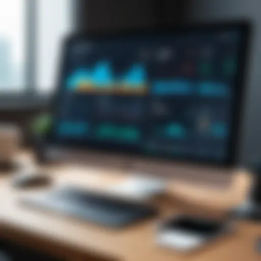 A visual representation of The Trade Desk dashboard showcasing its analytics tools.