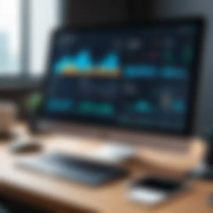A visual representation of The Trade Desk dashboard showcasing its analytics tools.