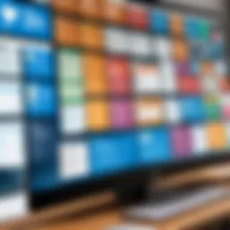 Trello board showcasing social media planning