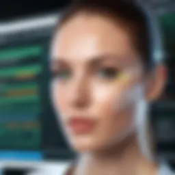 An illustration showcasing Optical Character Recognition technology in action within Excel.