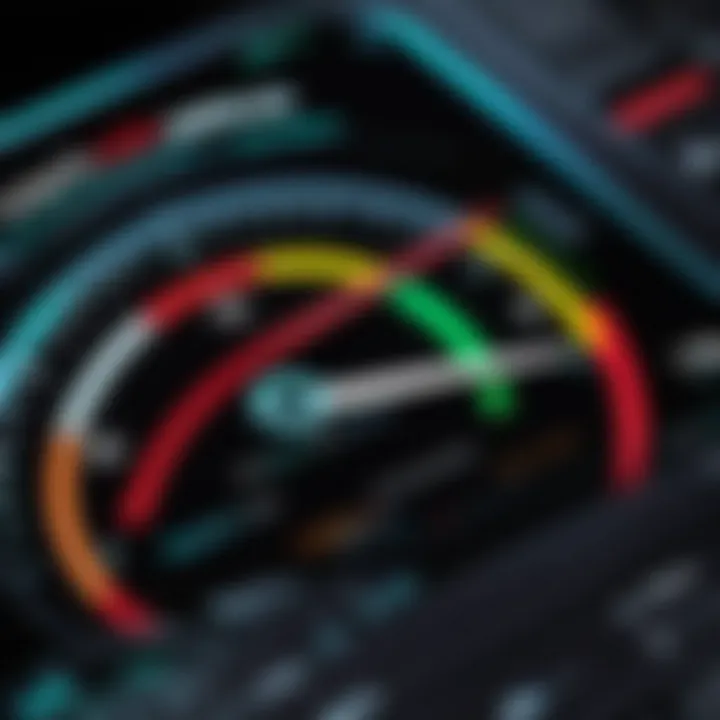 Visual representation of Verizon Business DSL performance metrics