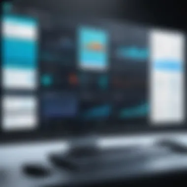 A visual representation of ViralSweep's dashboard showcasing its features