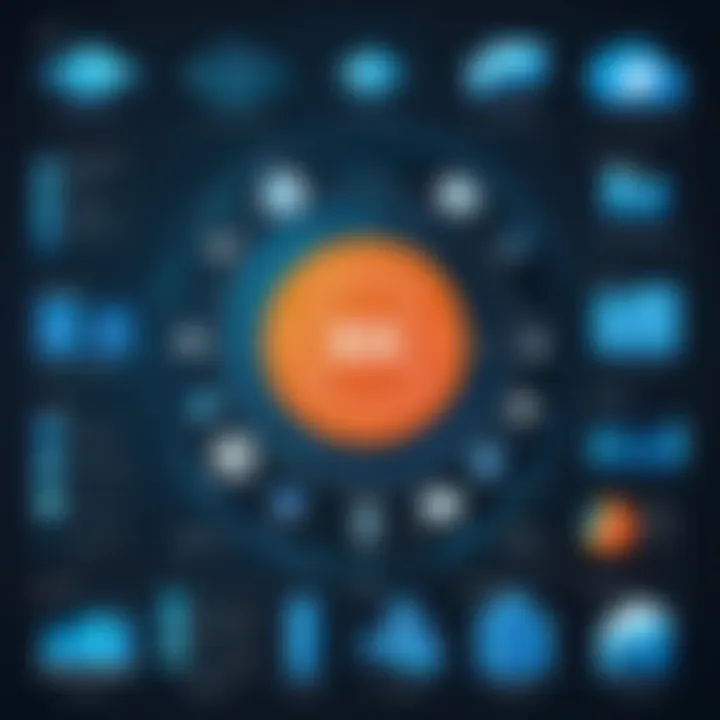 Infographic illustrating Xara's applications in various industries