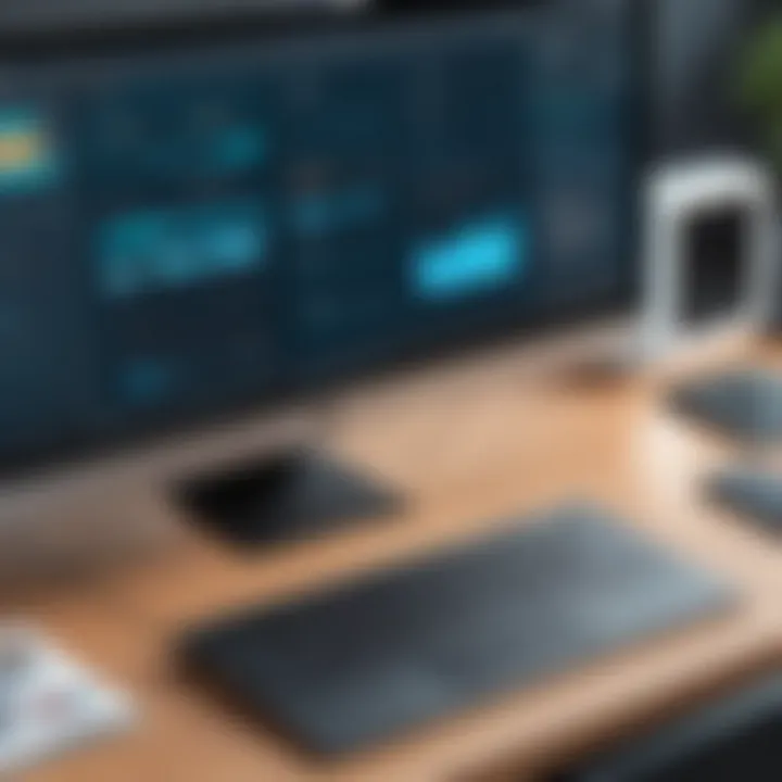 User interface of Xara software showcasing design tools